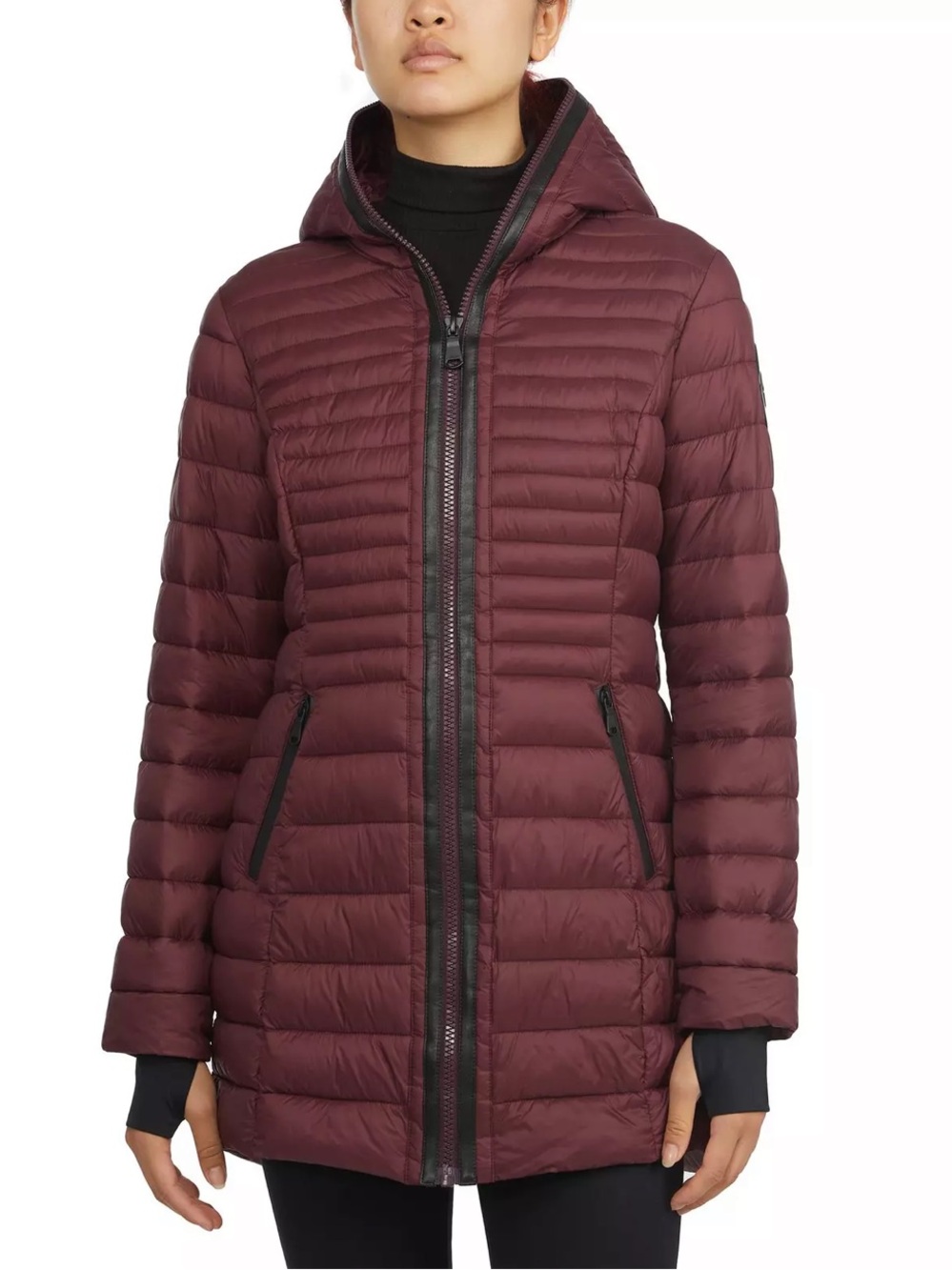 Pajar Women's Lyvien Puffer Coat - Burgundy